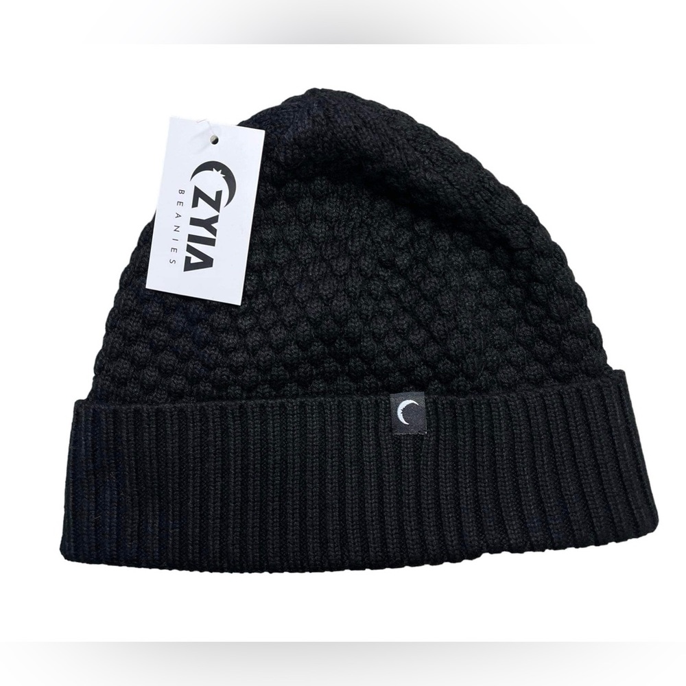 Black Fantasy Ridge Beanie ZYIA